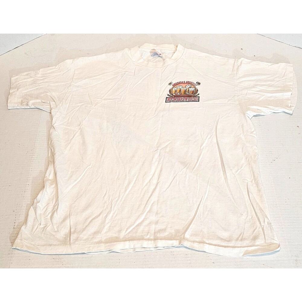 VTG 1996 America's Greatest Microbreweries Single Stitch T-Shirt Size: XL READ